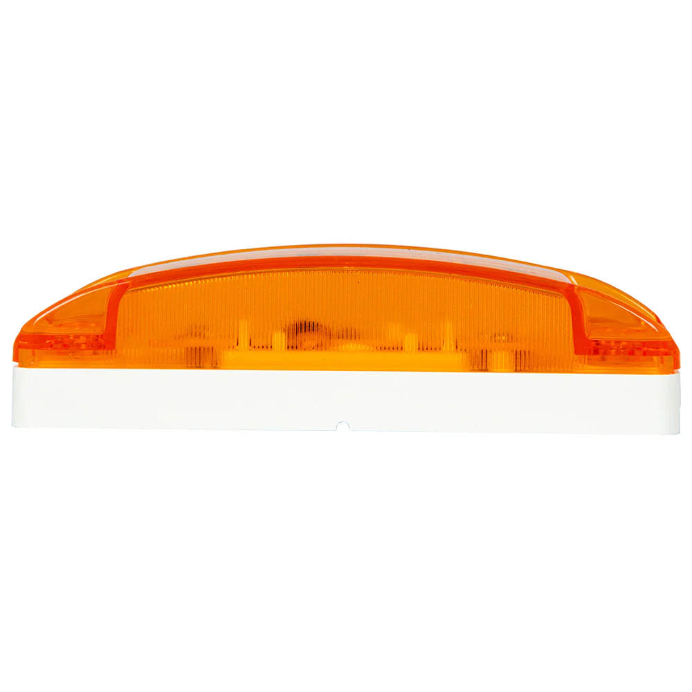 5-7/8" 6 LED Amber Turtle Style Marker Light - Image 3