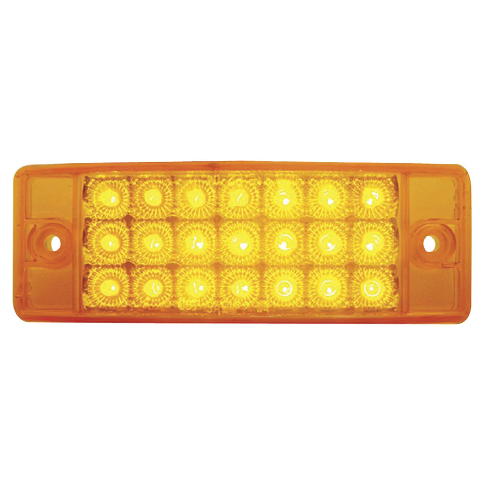 5-7/8" x 2" 21 LED Rectangular Clearance Marker Light