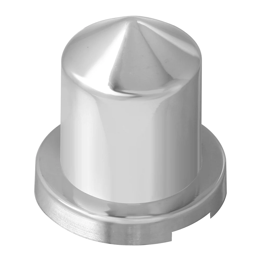 5/8" or 15mm Chrome Pointed Top Hat Nut Cover