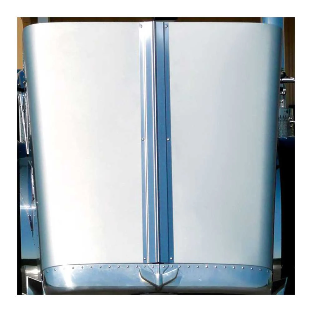 5.88"W x 66.37"L SS Center Hood Trim for 2008 - 2024 Peterbilt 389