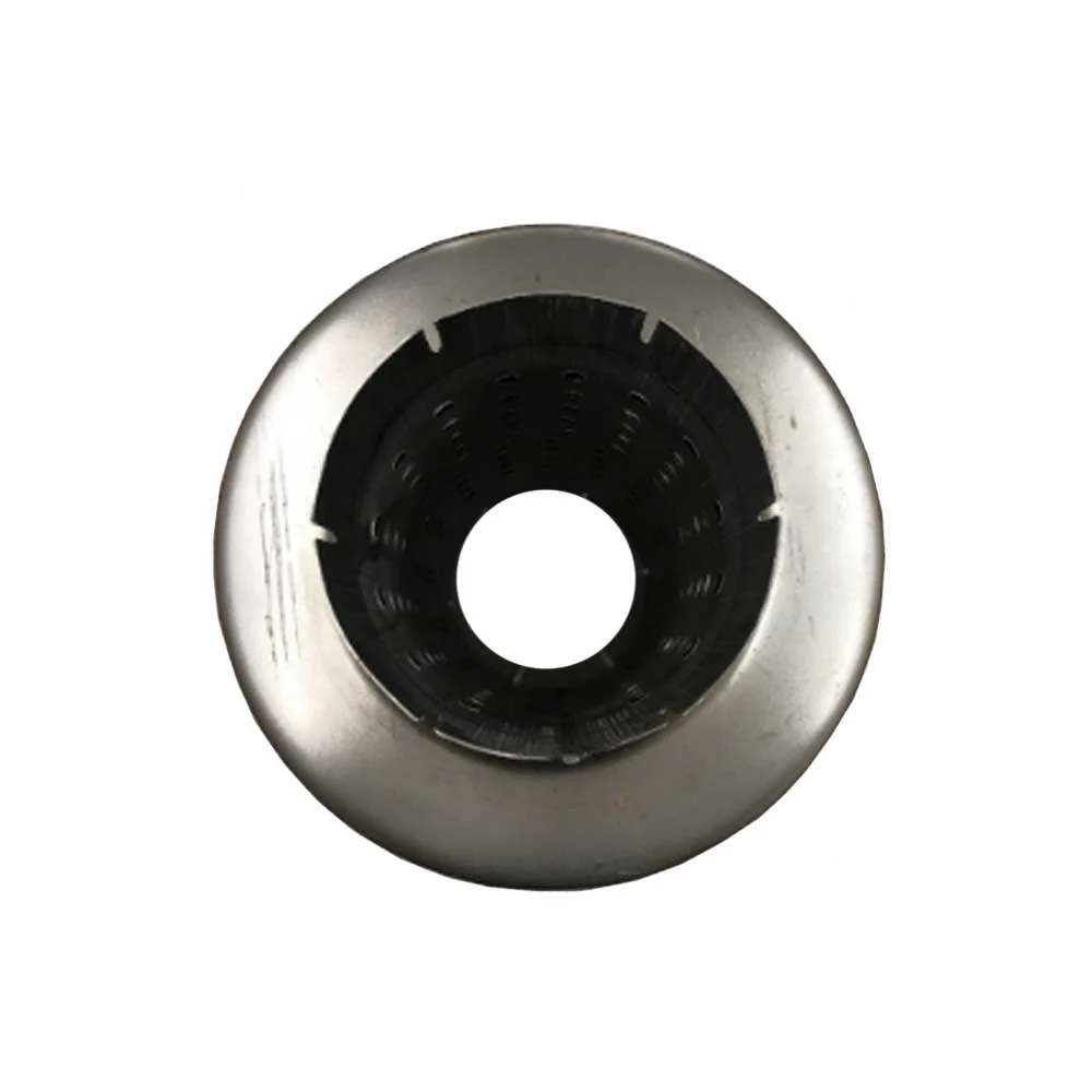 5" Inlet/Outlet, 10"L Straight Through Resonator with Baffles - Image 2