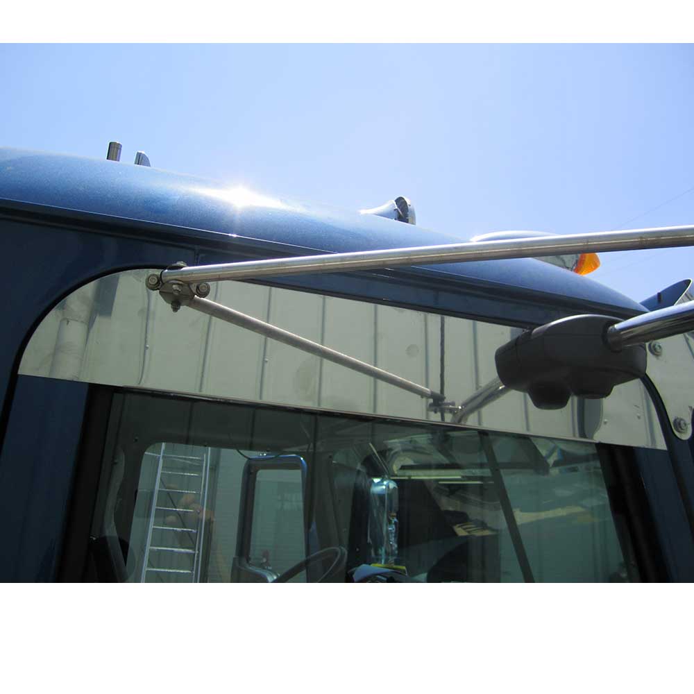 5" Mack Granite 2024 & Older Stainless Steel Chop Top with Mirror Notch