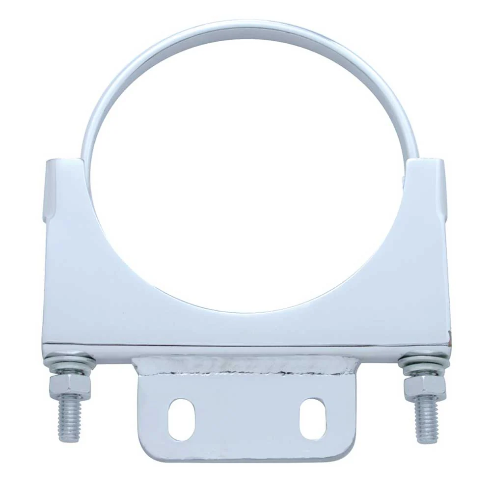 5" Peterbilt Chrome Saddle Clamp