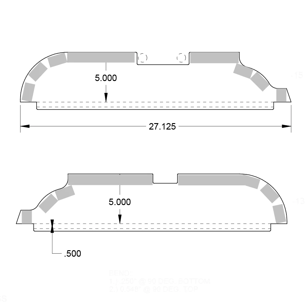 5" Window Trim for International 9900i, 9900ix - Image 3