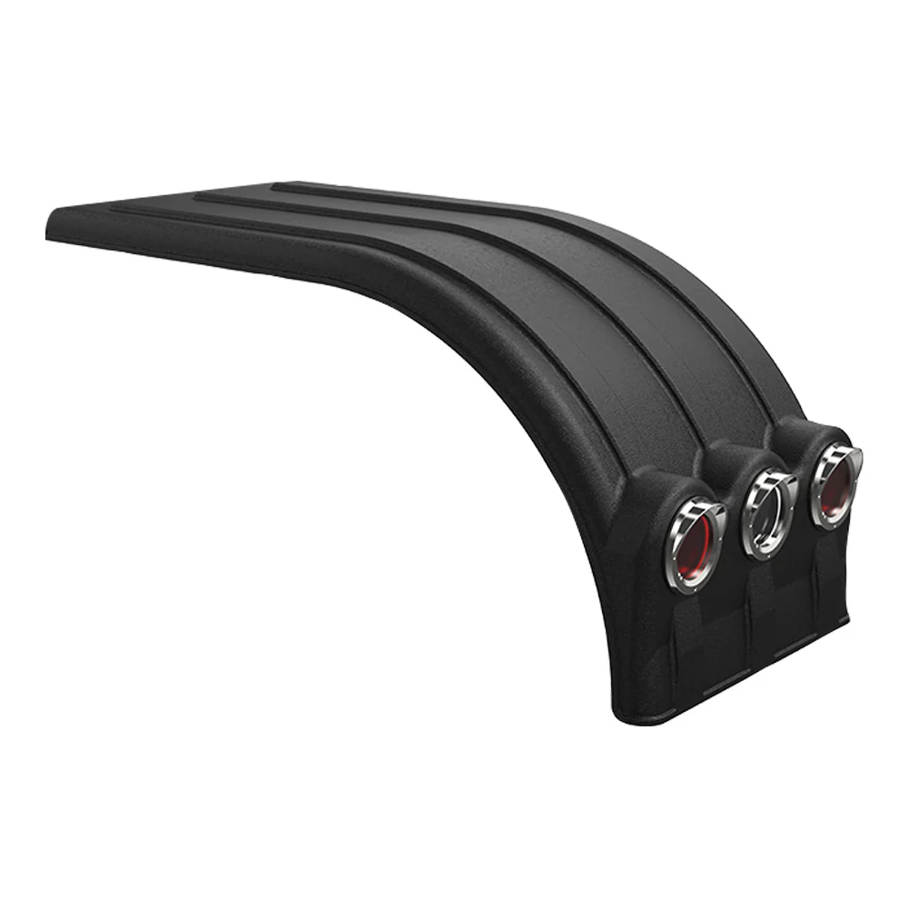 53" Black Poly Brute MIN900 Full Fender with Lightbox - Image 3