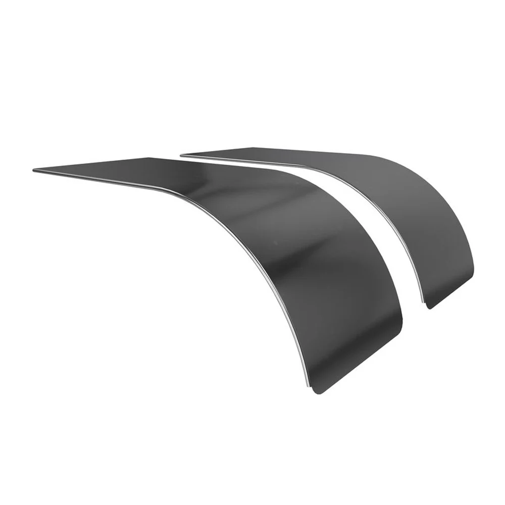 57" SRC 22 Stainless Steel Smooth Classic Half Fenders