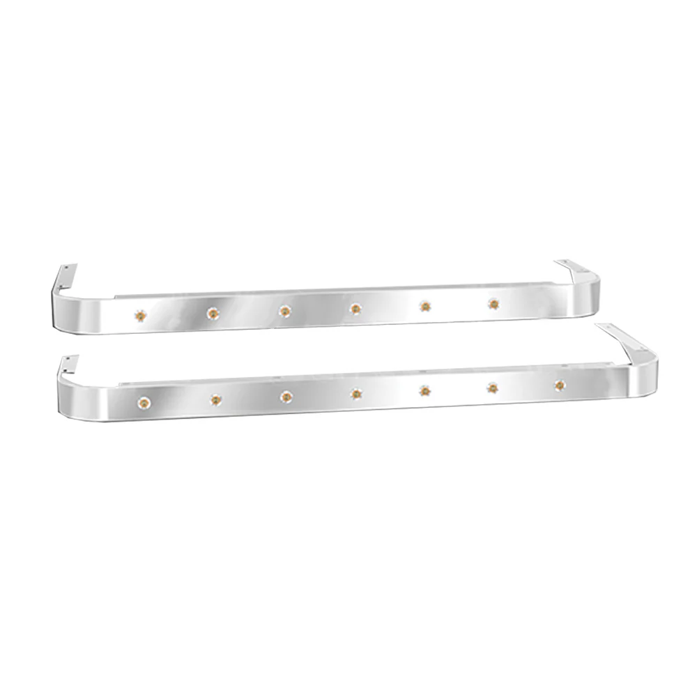 58" Peterbilt 589 Sleeper Panel with Seven 3/4" Round LEDs
