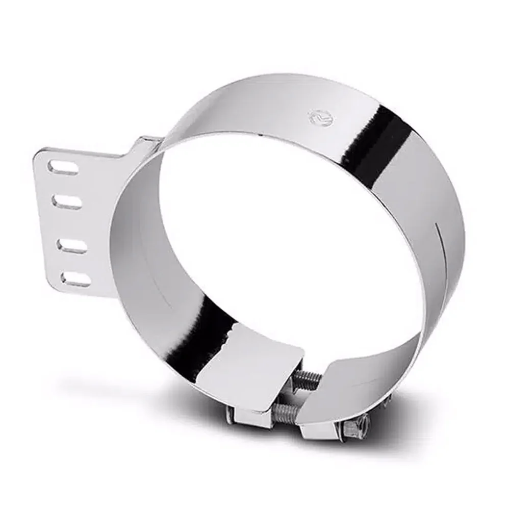 5" Kenworth Non-Aero Cab Chrome Top Bracket Clamp