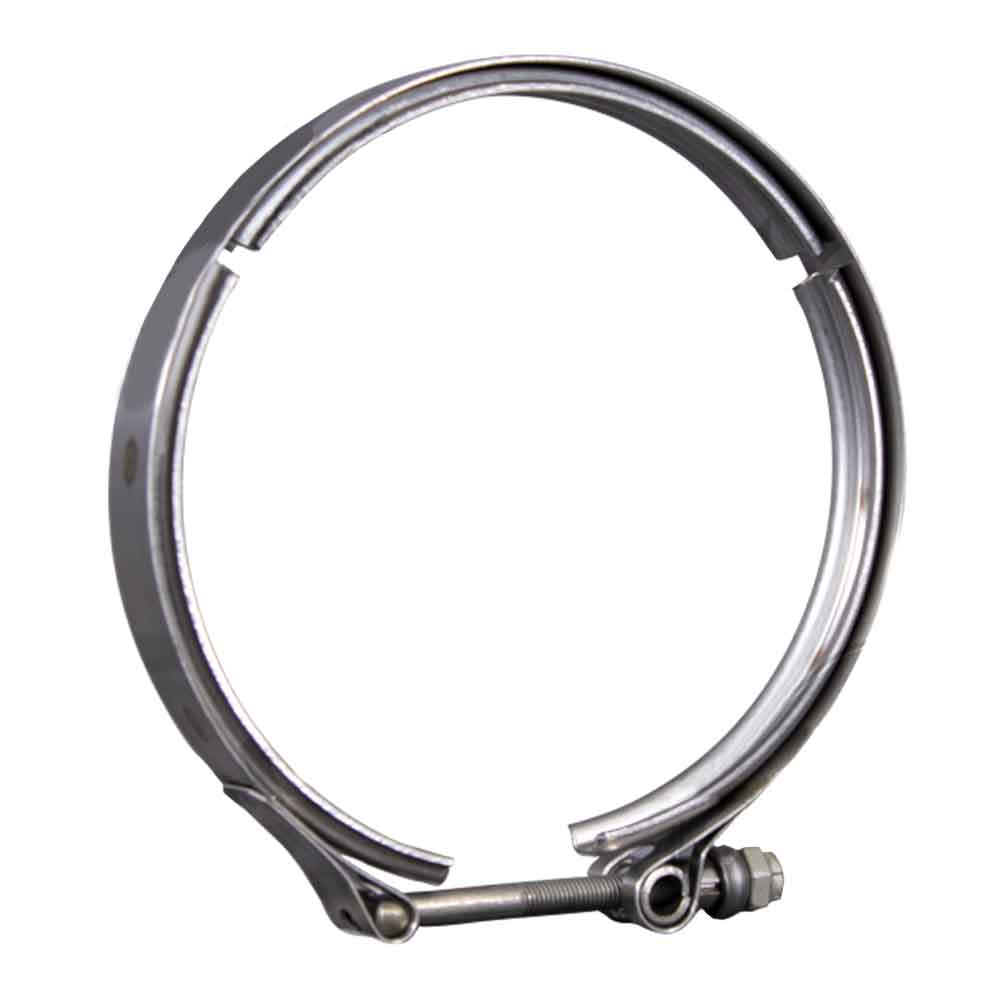 5"D Stainless Steel V-Band Clamp for Flared Connectors