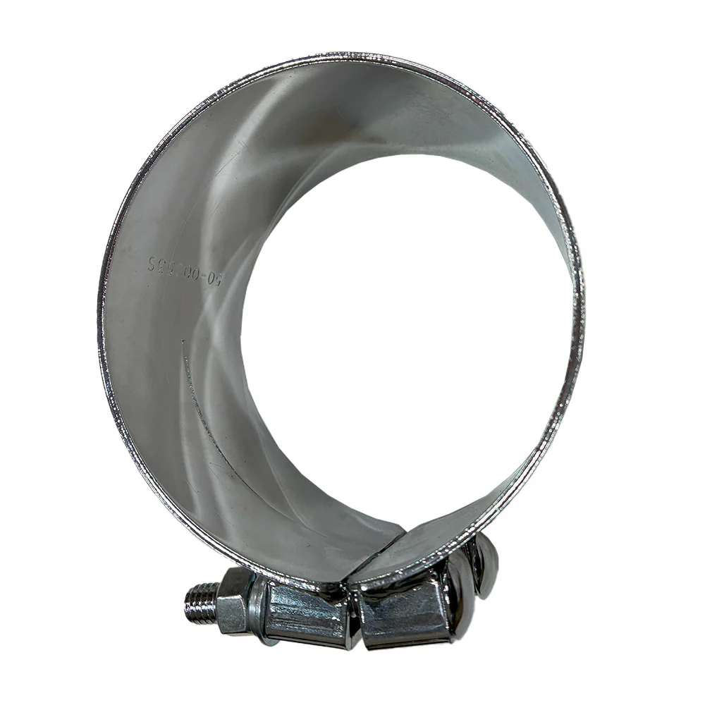5"D x 3"W Chrome Bracket-Less Clamp - Image 3
