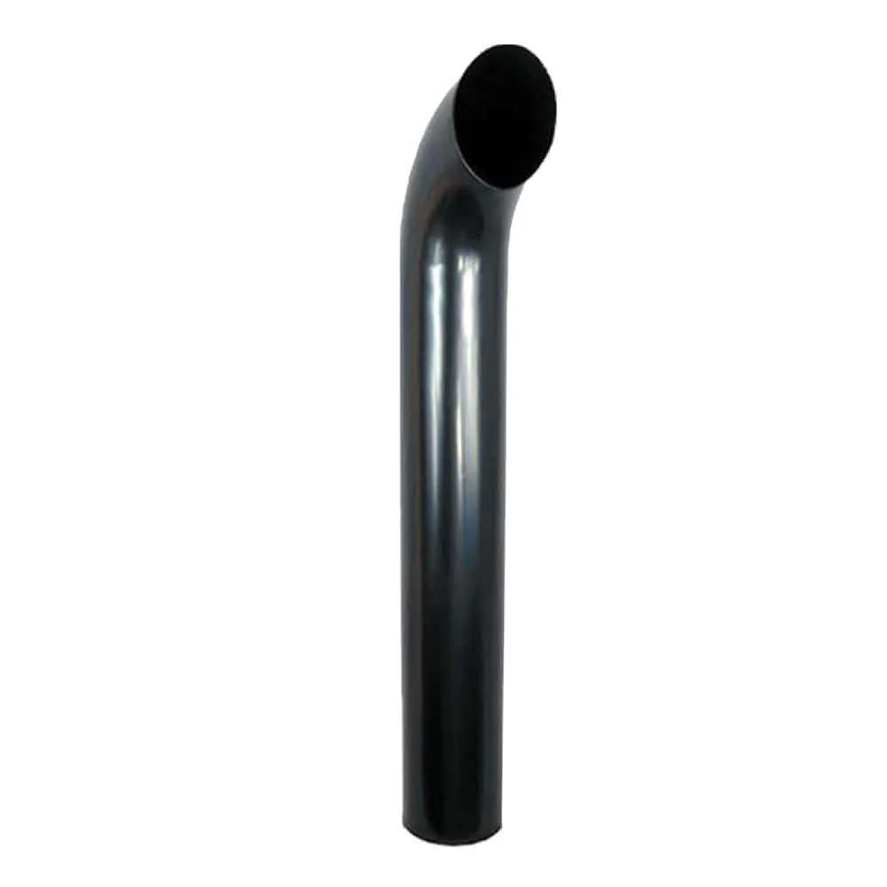 5"D x 48"L Black Series West Coast Curve Steel Stack