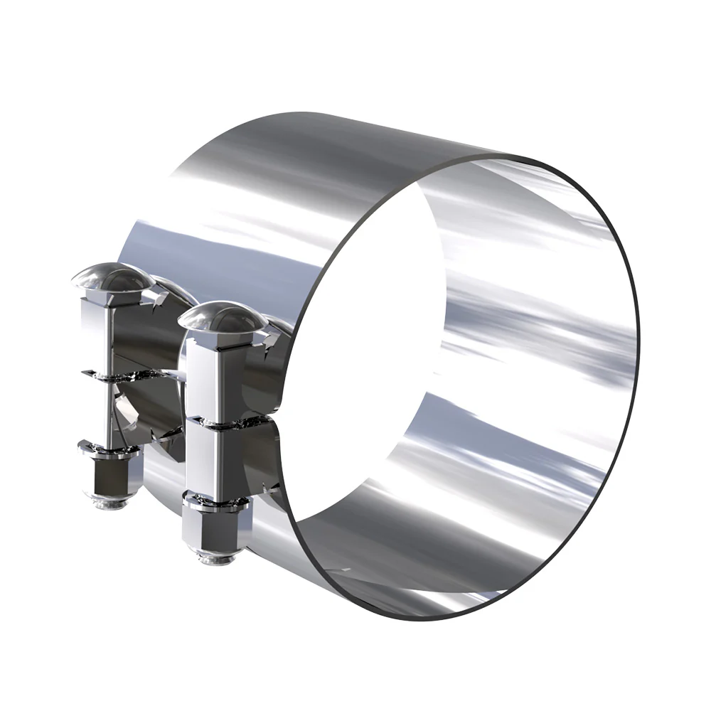 5"D x 4"W Heavy Duty Wide Band Exhaust Clamp