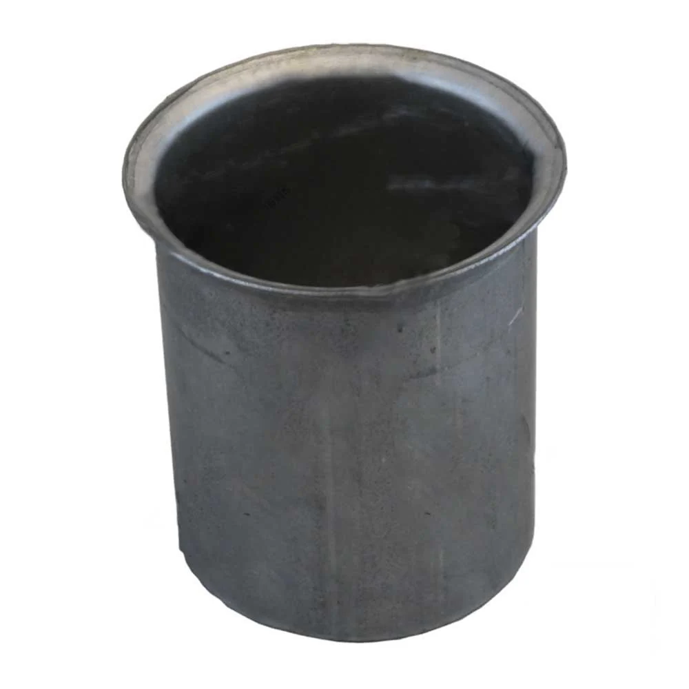 5"D x 6"L Aluminized Turbo Flare Adapter