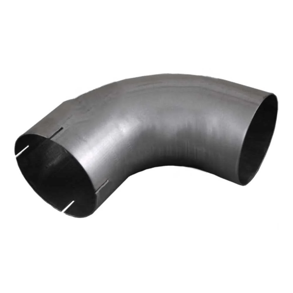 5"ID/OD x 10" 90 Degree Aluminized Elbow