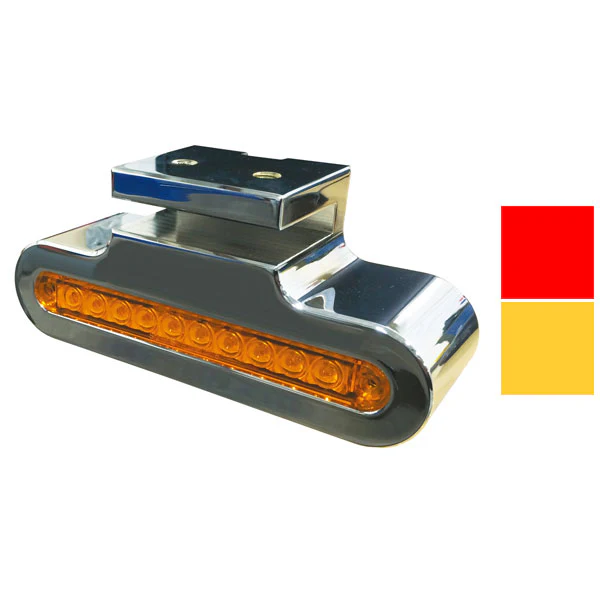 6-1/2" 10 LED Double Face Frame Mount Light