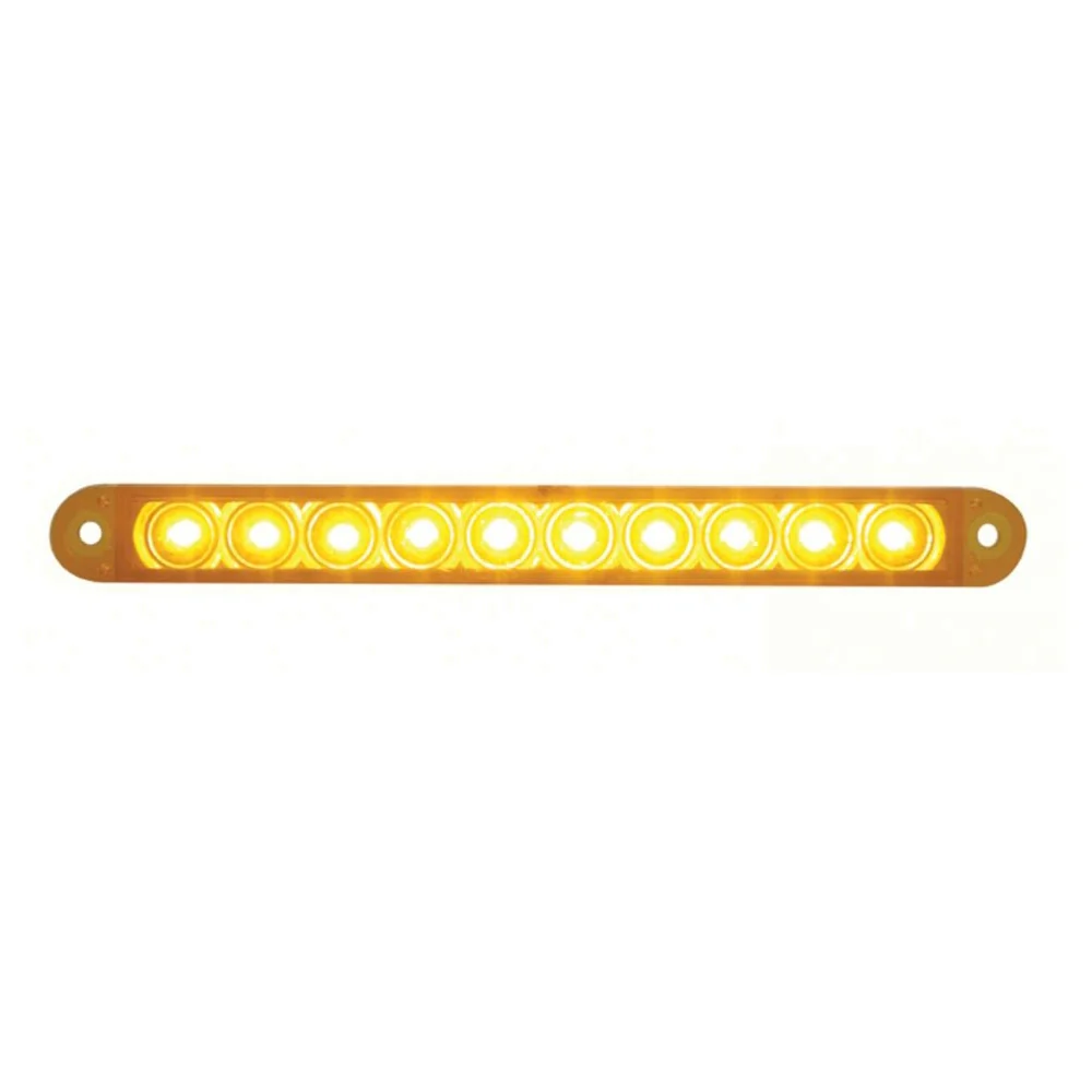 6-1/2" 10 LED Flush Mounted Light Bar