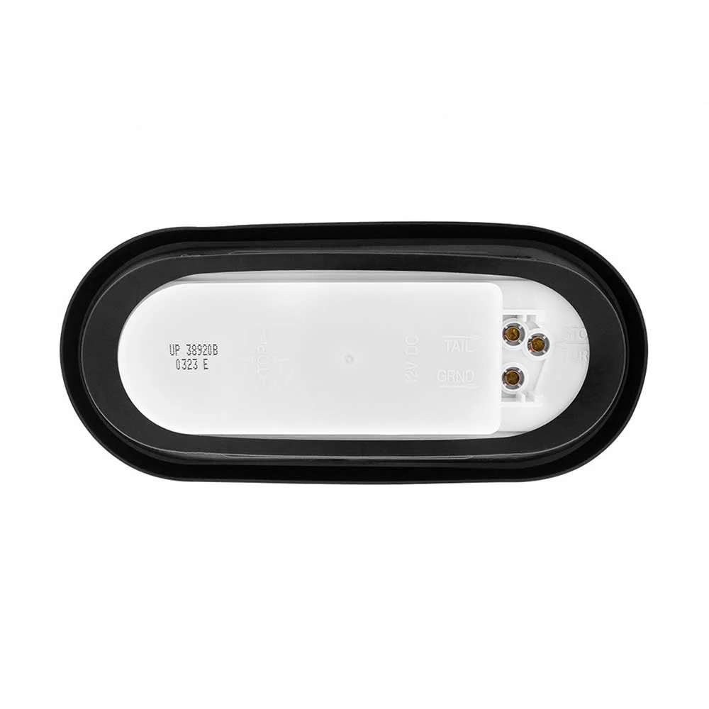 6-1/2" Mid Trailer Turn Signal 18 LED Amber Light Kit - Image 4