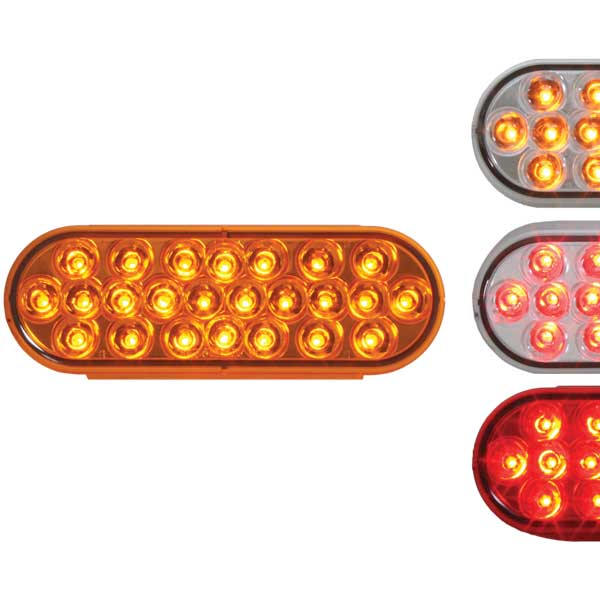6" 24 LED Oval Pearl Light - Image 2