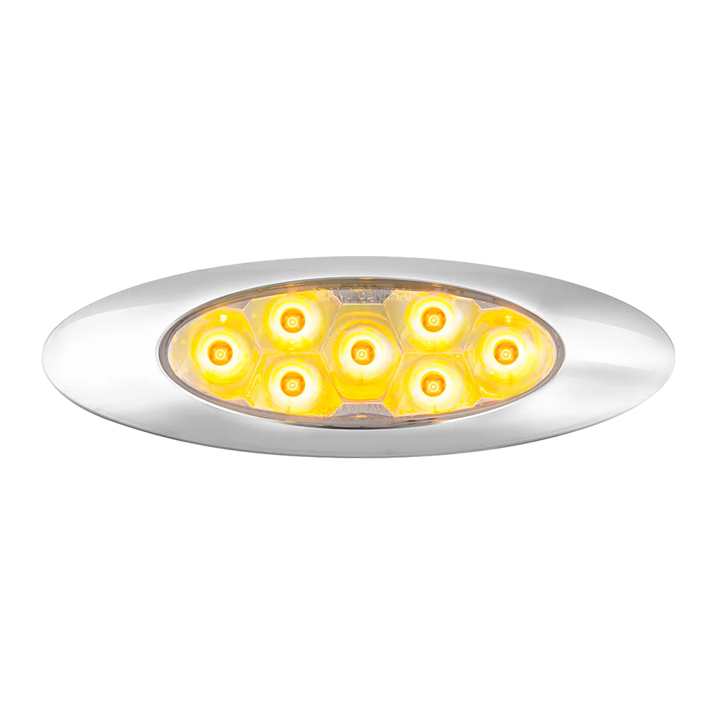 6-5/8" 7 LED Ultra Thin Pearl Y2K Dual Function Light - Image 7