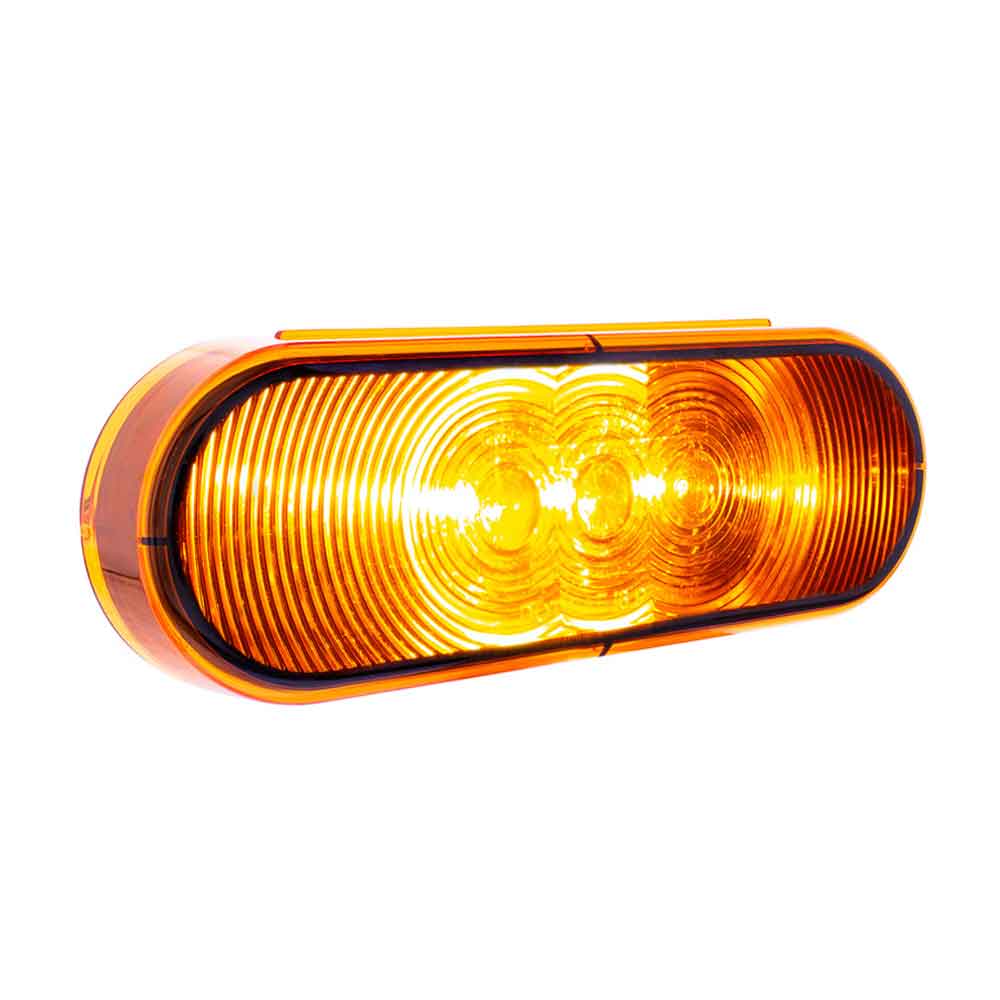 6" Amber Oval Turn/Marker Light - Image 4