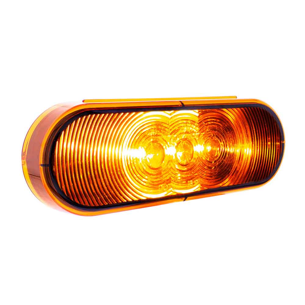 6" Amber Oval Turn/Marker Light - Image 5