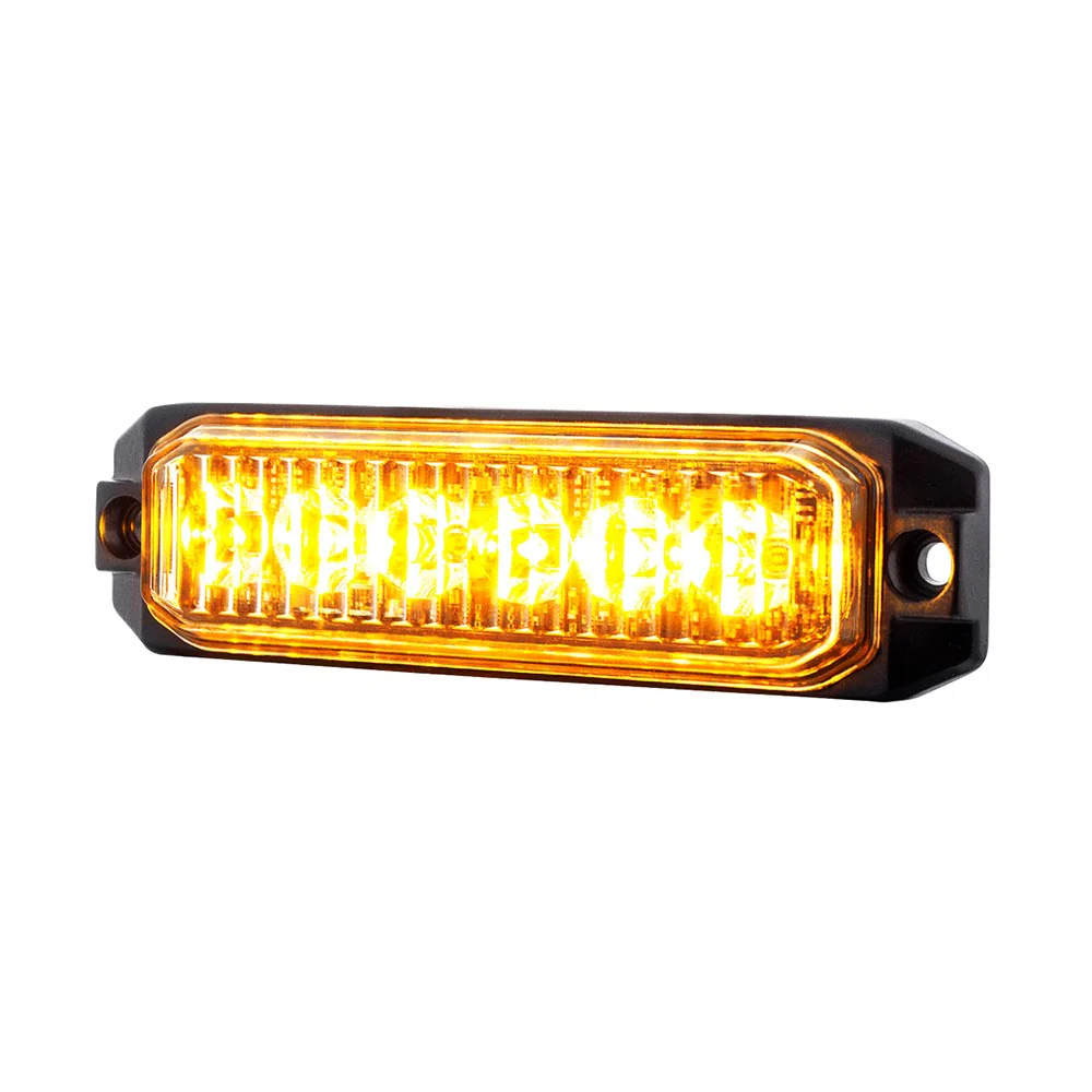 6 LED High Power Slim Warning Light - Image 3