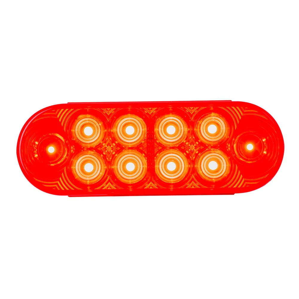 6" Oval 10 LED Sealed Highway Style Light - Image 5