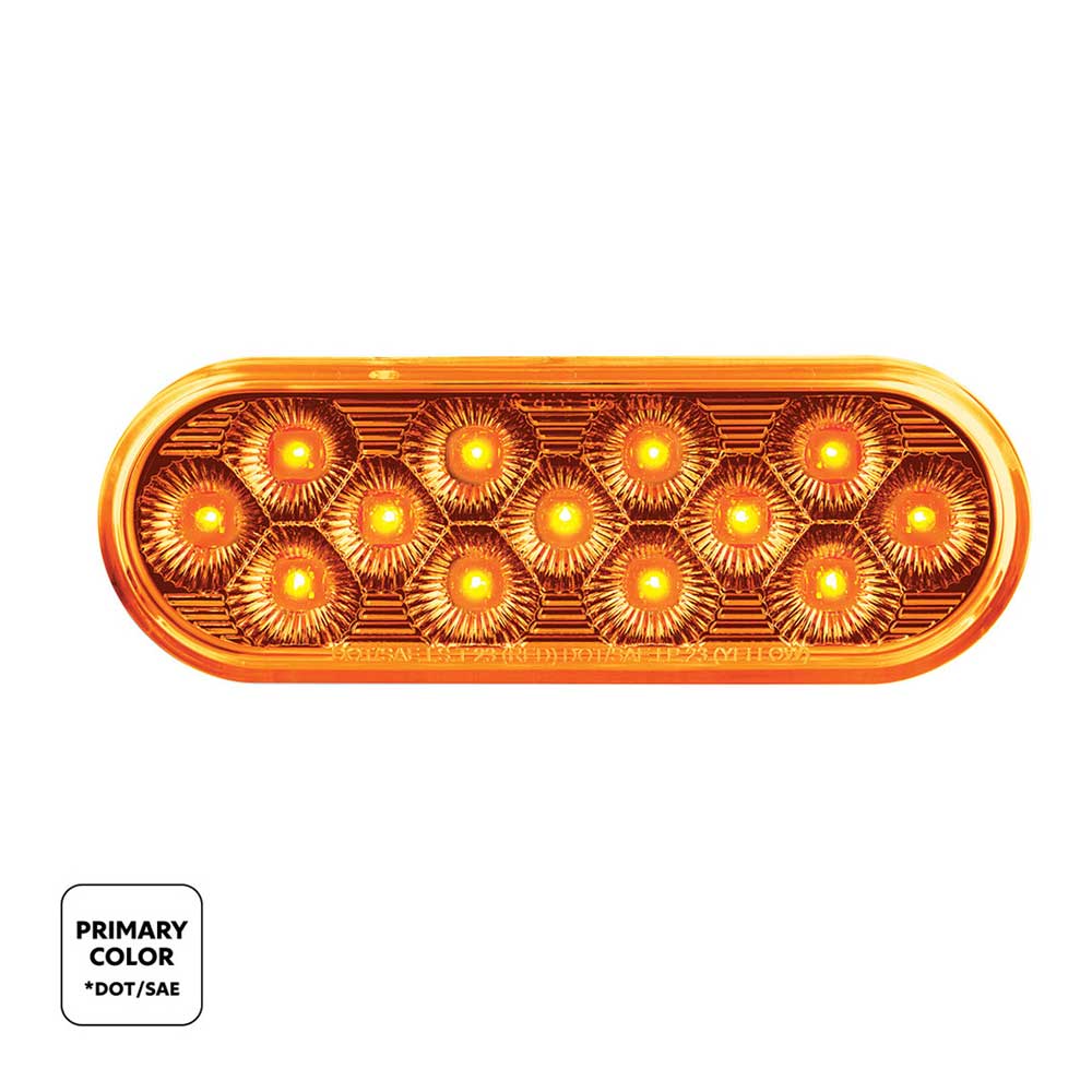 6" Oval Double Fury 13 LED Light - Image 7