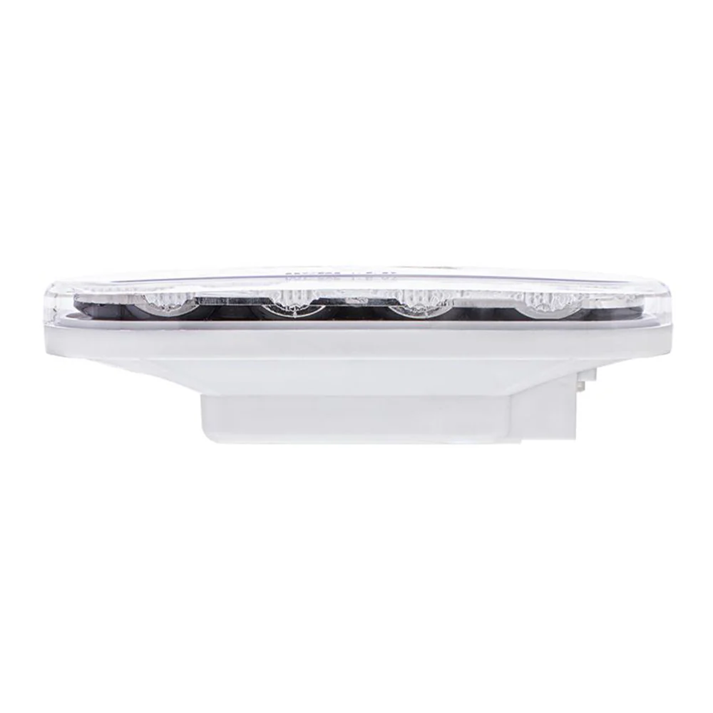 6" Oval Double Red/Amber Stop/Tail/Turn and Warning Fury LED Light - Image 8