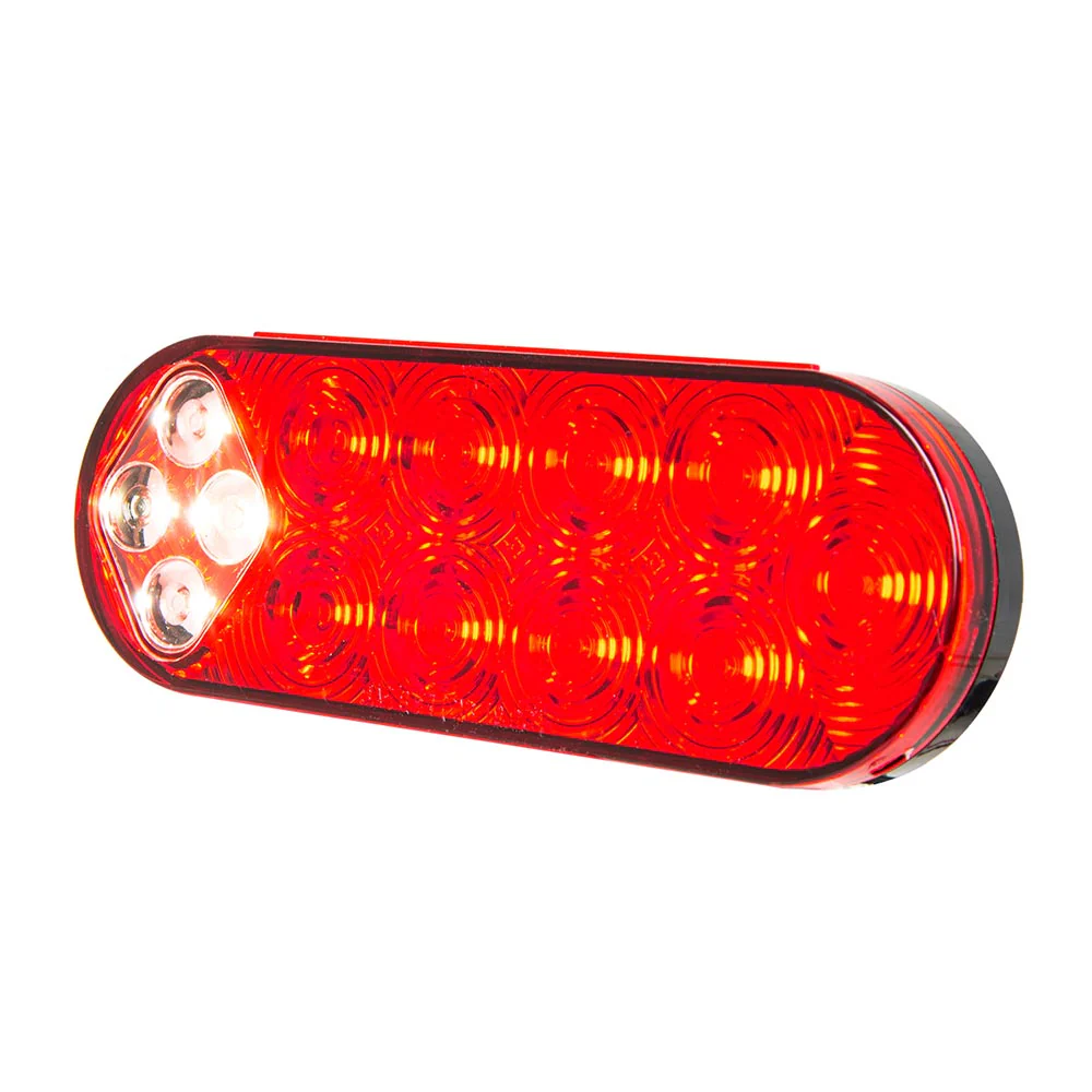 6" Oval Fleet Combo S/T/T & Back Up LED Light - Image 3