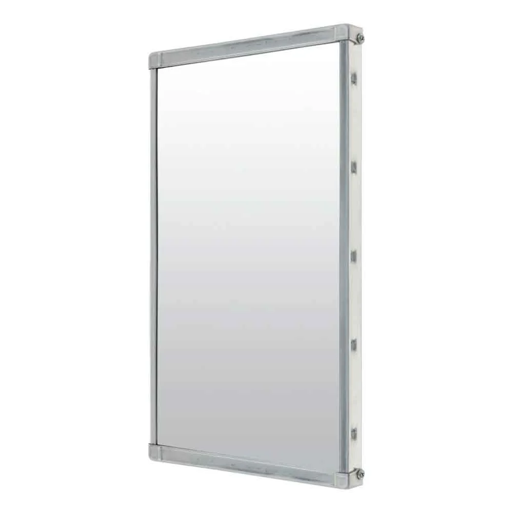 6 x 12 Aluminum Yellow Chevron Junior West Coast Mirror Head