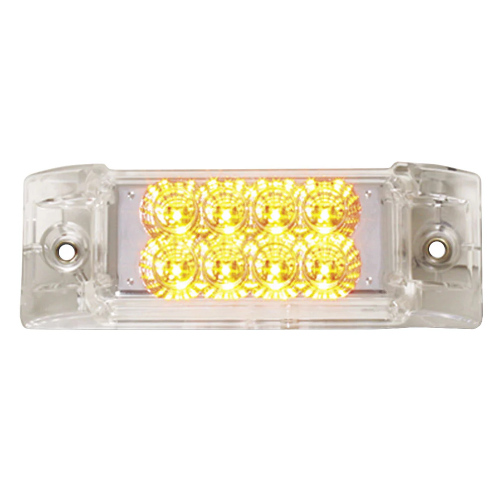 6" x 2" 8 LED Super 21 Rectangular Marker Light