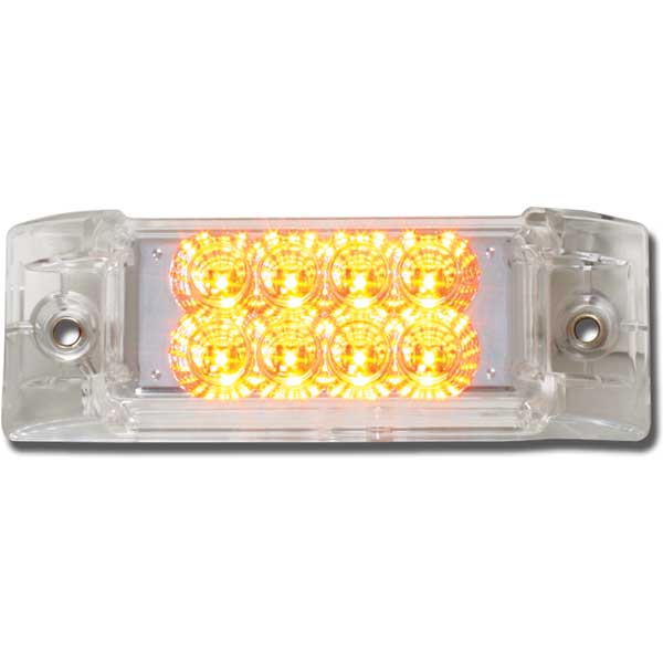 6" x 2" 8 LED Super 21 Rectangular Marker Light - Image 3