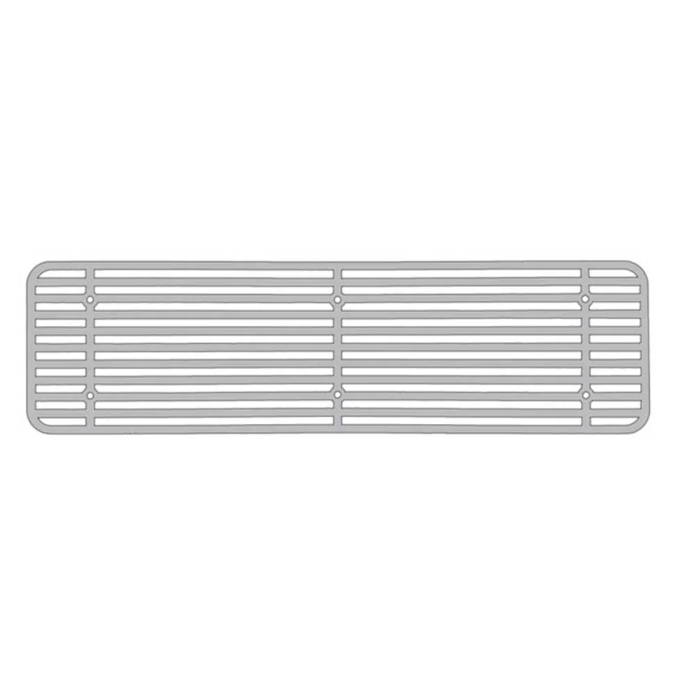 6" x 20" Series Two Stainless Steel Step Plate Insert
