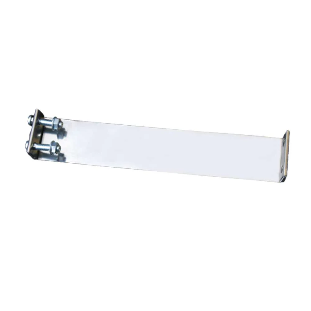 6" x 3-1/3"W Stainless Steel Flat Band Clamp