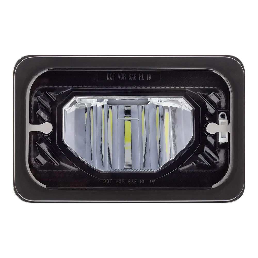 6" x 4" Blackout Heated LED Low Beam Headlight