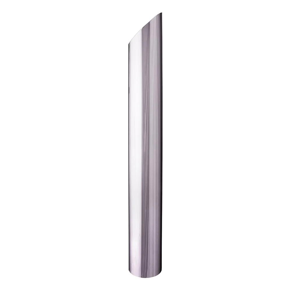 6" x 54"L Mitered Chrome One-Piece Stack