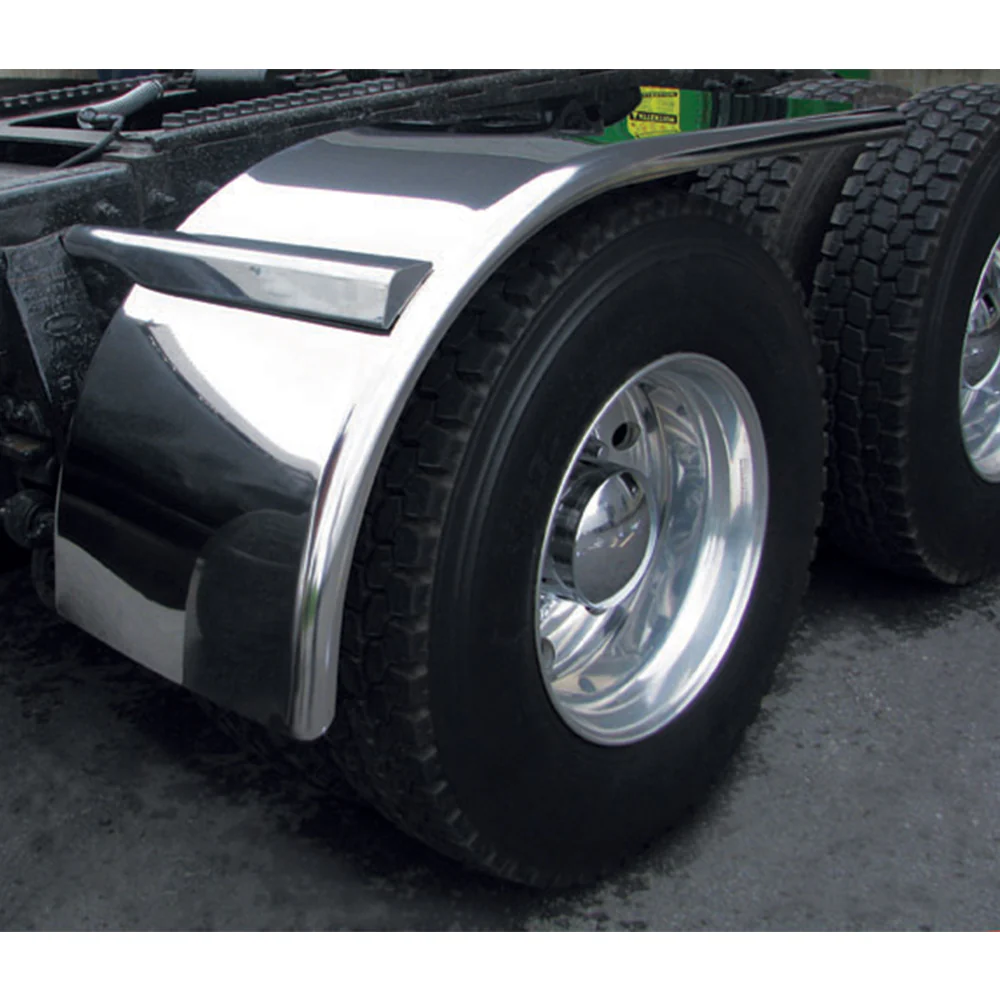 66" Stainless Steel Half Tandem Fenders
