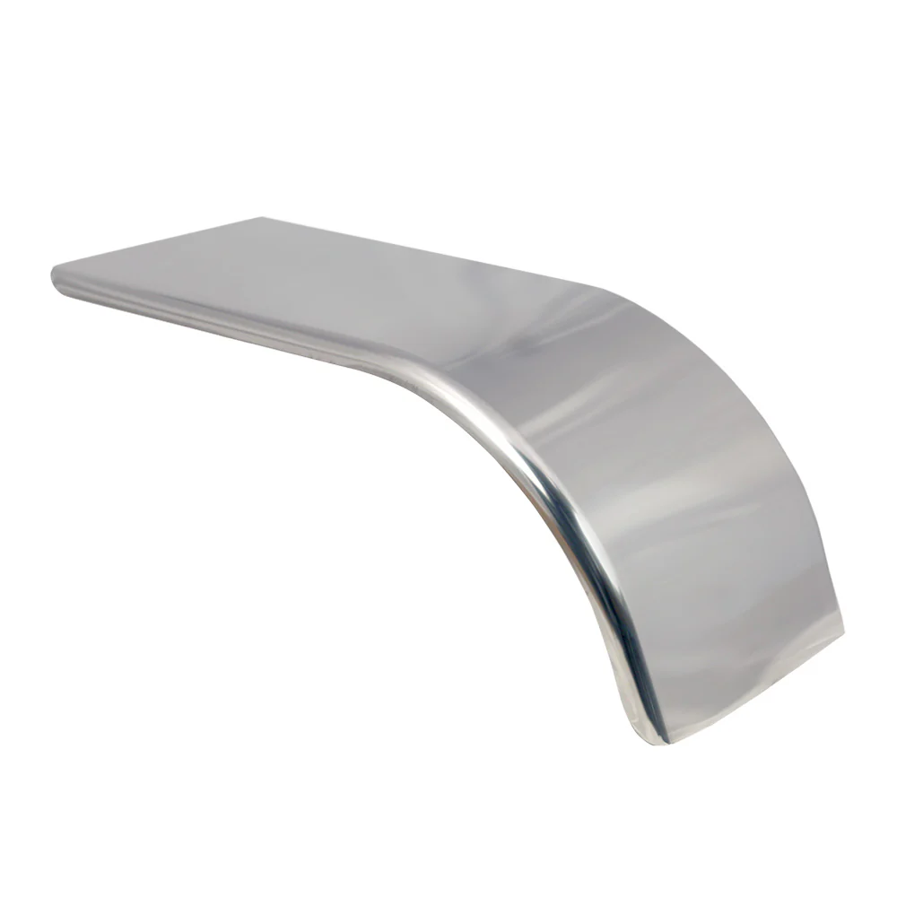68" Mirror Finish 430 Stainless Steel Extra Long Half Fenders