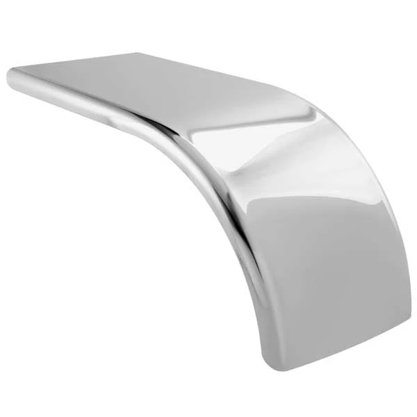 68" Stainless Half Tandem Mirror Finish Fenders