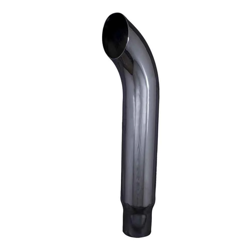 6"-5"D x 60"L Black Series West Coast Curve Steel Stack