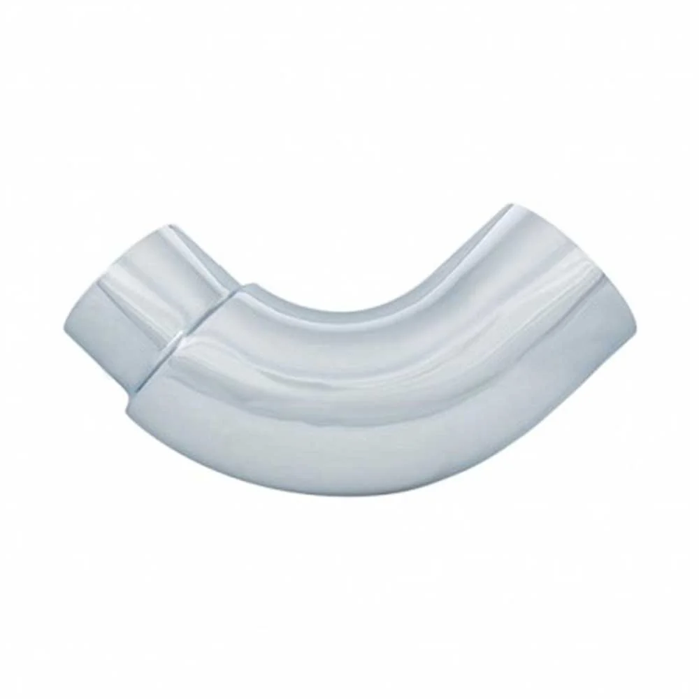 6"OD-5"D x 13"L x 13"R 90 Degree Chrome Elbow