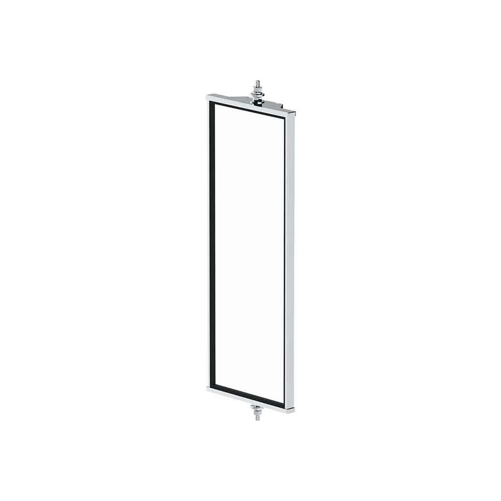 6" x16" Stainless steel West Coast Style Mirror - Image 2