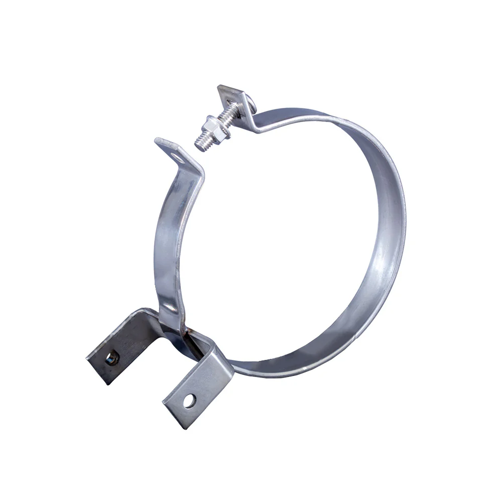 6"D Kenworth Stainless Steel Driver Side Top Bracket Mount Clamp