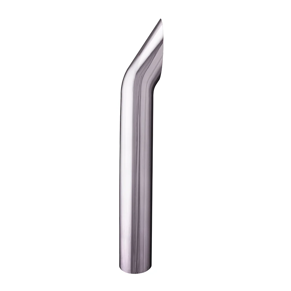 6"D x 108"L Short 30 One-Piece Chrome Stack