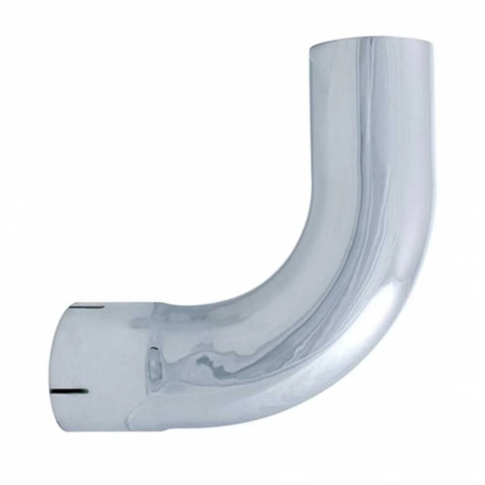 6"D x 13"L x 13"R 90 Degree Chrome Elbow