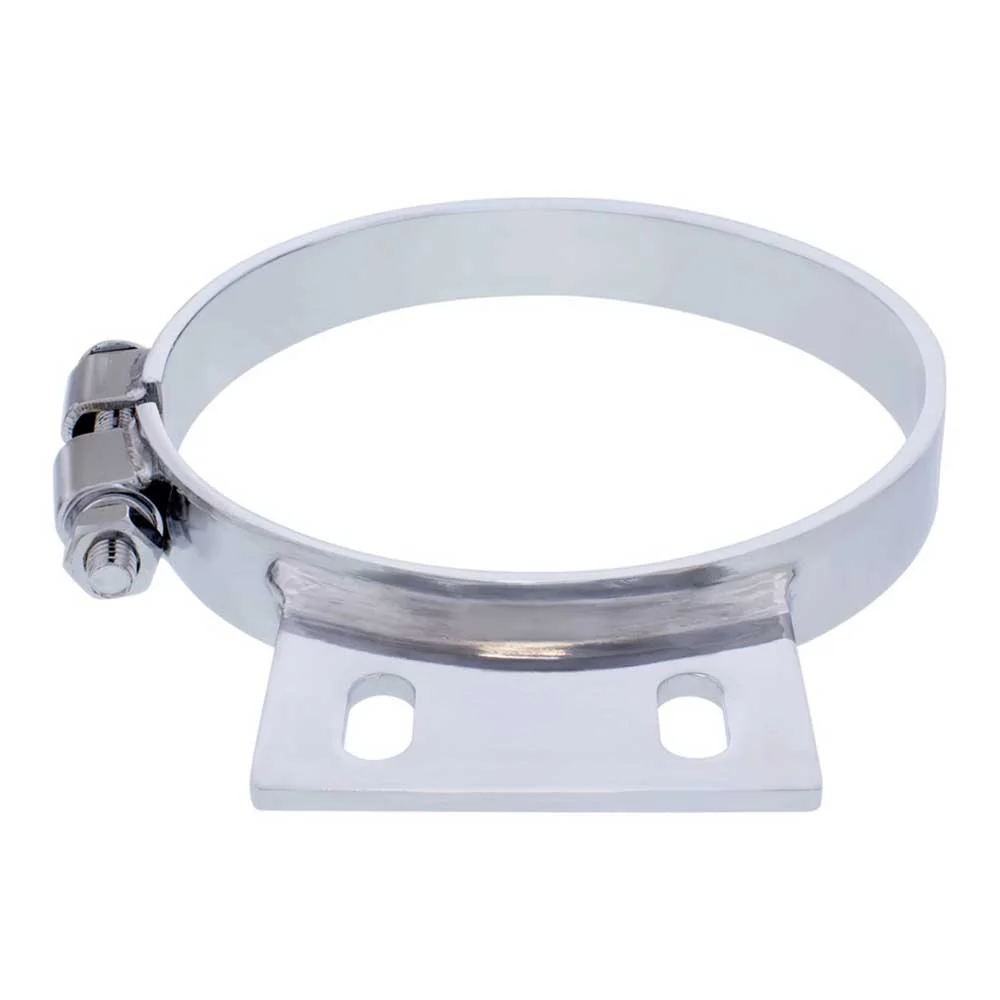 6"D x 1"W Peterbilt Chrome Exhaust Clamp