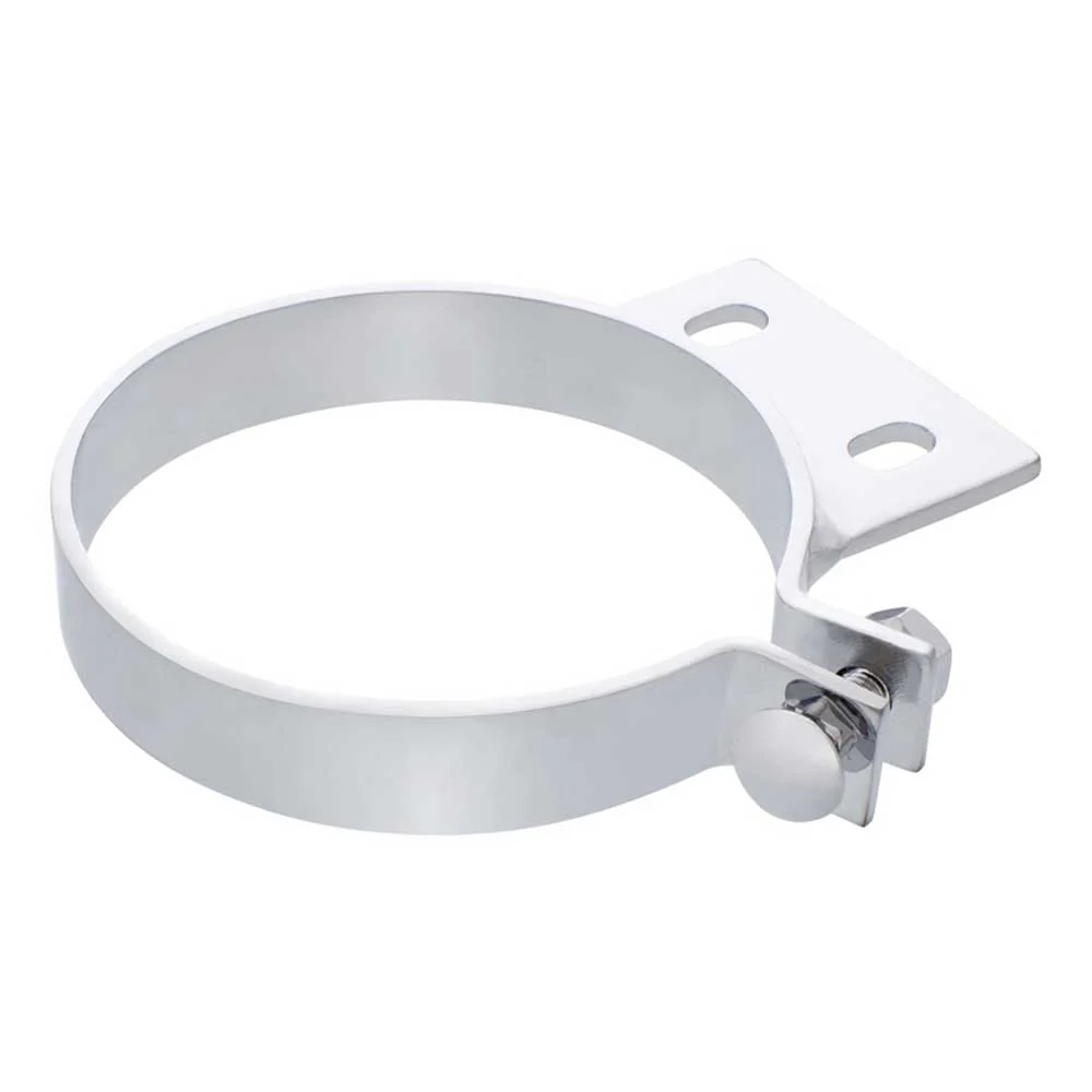 6"D x 1"W Peterbilt Stainless Steel Exhaust Clamp - Image 2