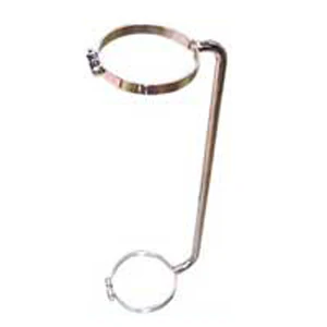 6"D x 33"L Chrome Grab Handle