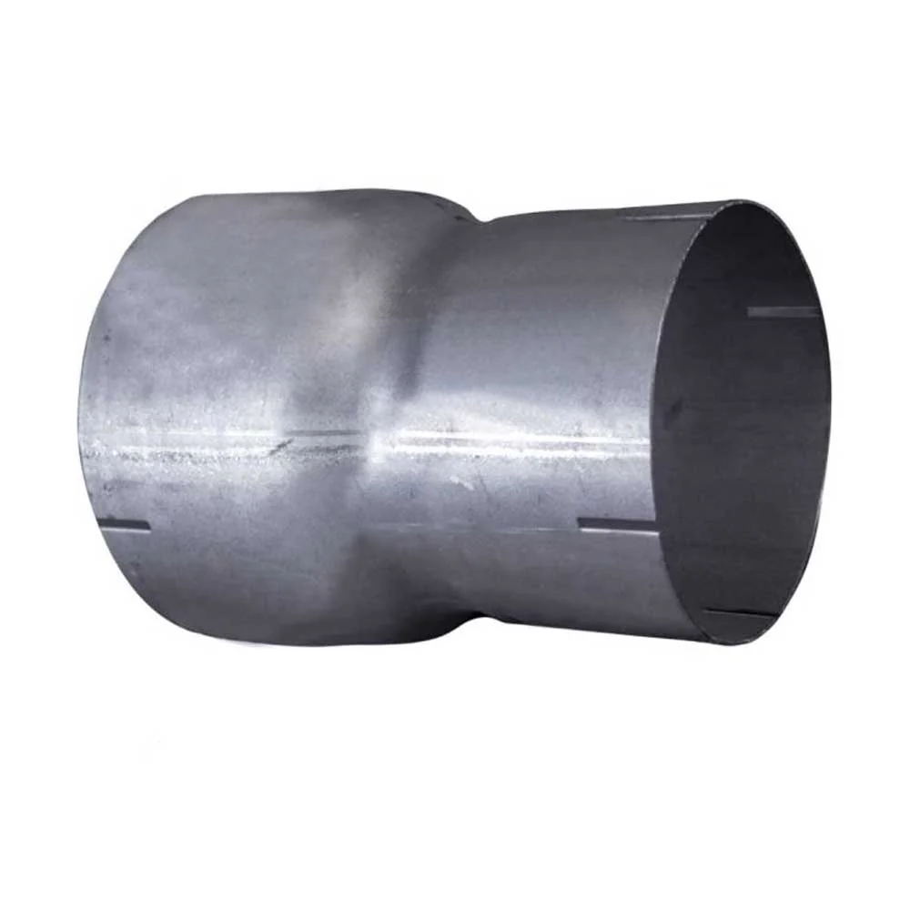 6"ID to 4"ID, 8"L Aluminized Reducer